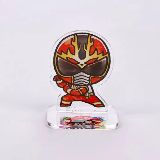 Premium Bandai Limited - Super Sentai Series All Red Deformed Acrylic Stand - Gosei Sentai Dairanger / RyuuRanger