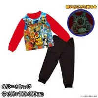 Premium Bandai Limited - Luminous Pajamas - Kids Clothes - No.1 Sentai Gozyuger Size-130