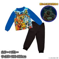 Premium Bandai Limited - Luminous Pajamas - Kids Clothes - No.1 Sentai Gozyuger Size-110