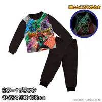 Premium Bandai Limited - Luminous Pajamas - Kids Clothes - Kamen Rider Zeztz Size-130
