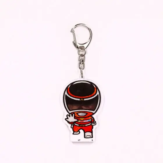Premium Bandai Limited - Super Sentai Series All Red Deformed Acrylic Charms - Denji Sentai Megaranger / MegaRed