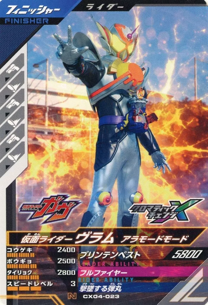 Ganbarizing - Ganba Legends - Kamen Rider Gavv / Kamen Rider Vram