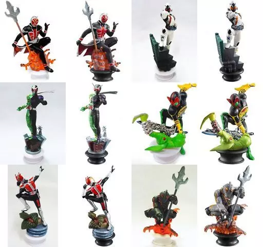 Trading Figure - Kamen Rider Den-O / Kamen Rider Fourze & Kamen Rider Double & Kamen Rider Den-O