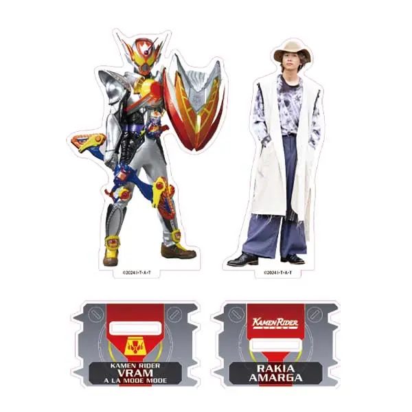 Acrylic stand - Kamen Rider Gavv / Rakia Amarga & Kamen Rider Vram