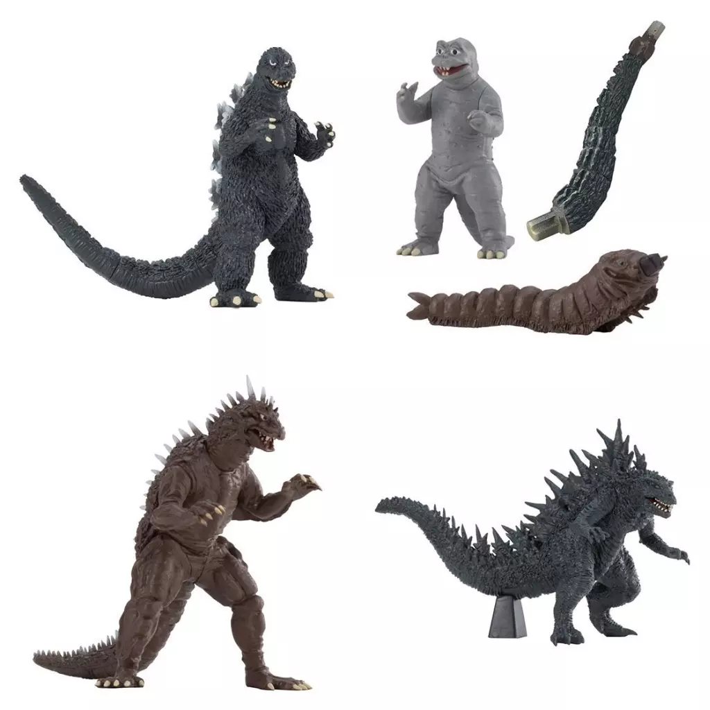 Trading Figure - Mothra vs. Godzilla / Varan & Minilla & Mothra