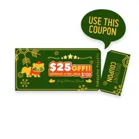 🎄$25 Discount Coupon🎁 (Expiration date: 2025-12-10)