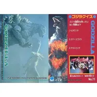 Trading Card - Godzilla / Rodan