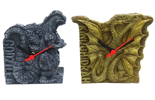 Clock - Godzilla / King Ghidorah