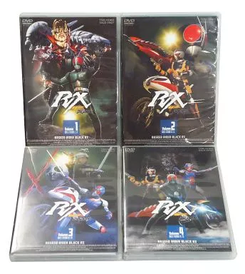 USED) DVD - Kamen Rider Black RX (仮面ライダーBLACK RX 通常版 全4