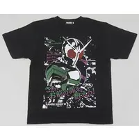 Clothes - T-shirts - Kamen Rider W / Kamen Rider Double Size-XXL