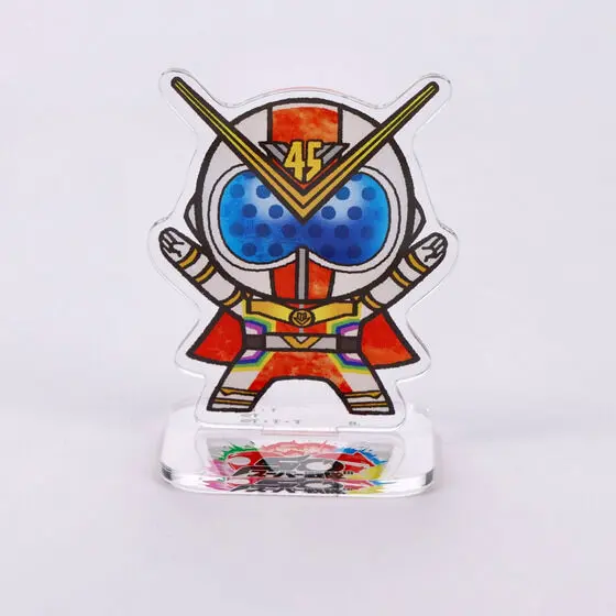 Super Sentai Series All Red Deformed Acrylic Stand - Premium Bandai Limited - Kikai Sentai Zenkaiger / Zenkaizer