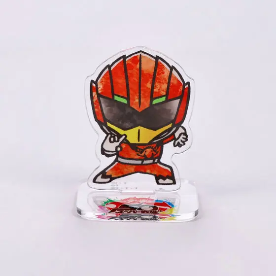 Super Sentai Series All Red Deformed Acrylic Stand - Premium Bandai Limited - Doubutsu Sentai Zyuohger / Zyuoh Eagle