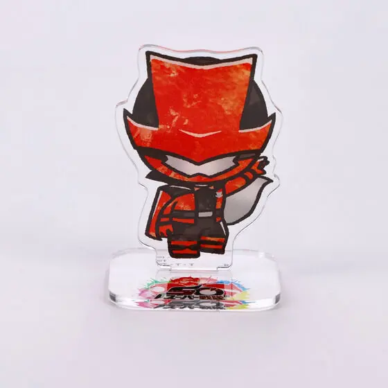 Super Sentai Series All Red Deformed Acrylic Stand - Premium Bandai Limited - Kaitou Sentai Lupinranger VS Keisatsu Sentai Patranger / Lupin Red