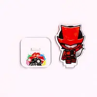 Super Sentai Series All Red Deformed Acrylic Stand - Premium Bandai Limited - Kaitou Sentai Lupinranger VS Keisatsu Sentai Patranger / Lupin Red