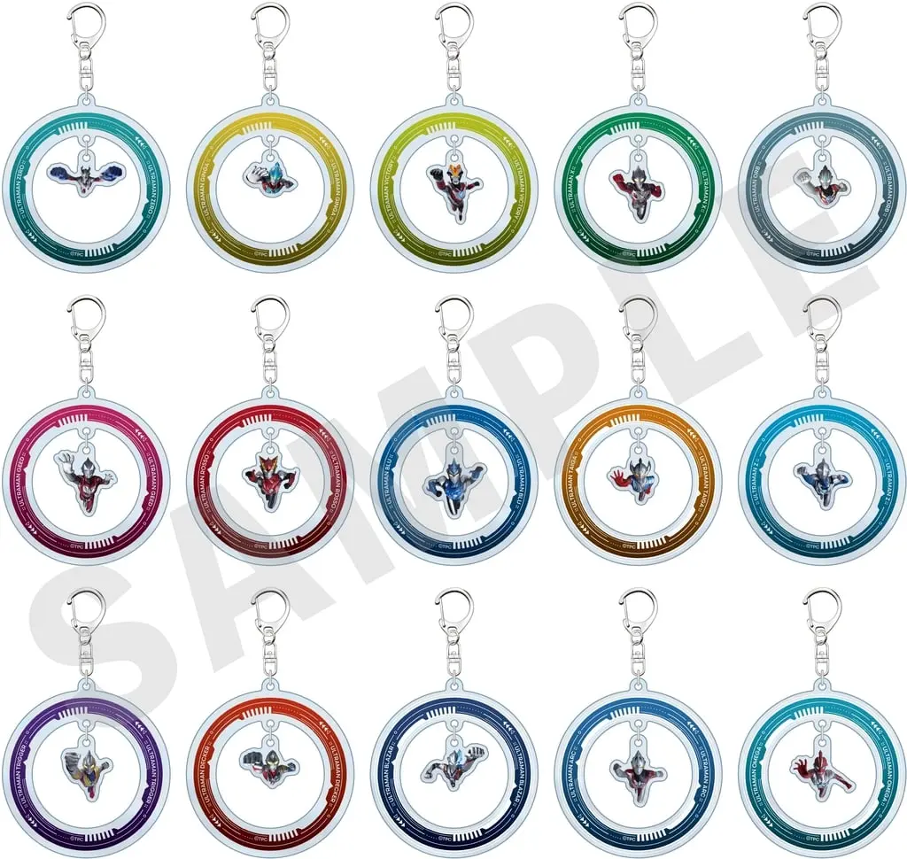 Key Chain - Ultraman R/B / Ultraman Blu & Ultraman Rosso & Ultraman Victory