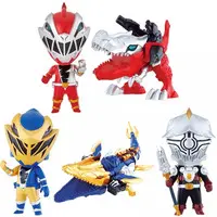 Trading Figure - Kishiryu Sentai Ryusoulger / Kishiryu Tyramigo & Ryusoul Gold & Ryusoul Red