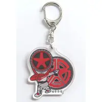 Key Chain - Bakuage Sentai Boonboomger / Bun Red