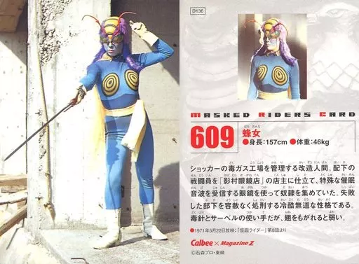 Calbee Kamen Rider Chips - Kamen Rider / Wasp Woman