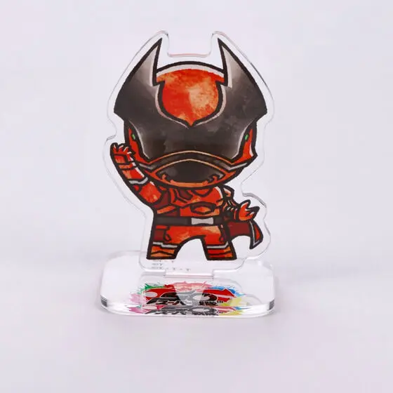 Super Sentai Series All Red Deformed Acrylic Stand - Premium Bandai Limited - Ohsama Sentai King-Ohger / Kuwagata Ohger