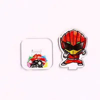 Super Sentai Series All Red Deformed Acrylic Stand - Premium Bandai Limited - Doubutsu Sentai Zyuohger / Zyuoh Eagle