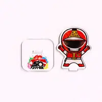 Super Sentai Series All Red Deformed Acrylic Stand - Premium Bandai Limited - Kagaku Sentai Dynaman / DynaRed