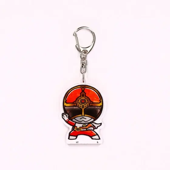 Super Sentai Series All Red Deformed Acrylic Charms - Premium Bandai Limited - Dai Sentai Goggle V / GoggleRed