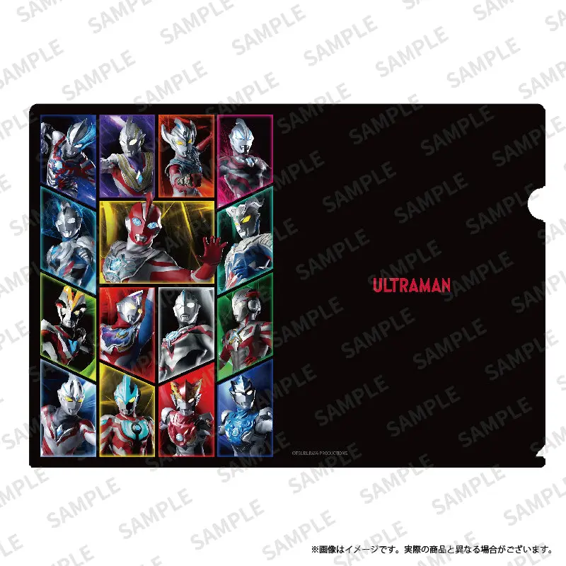 Plastic Folder - Ultraman Zero Series / Ultraman Victory & Ultraman Rosso & Ultraman Blu