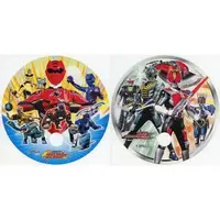 Paper fan - Juken Sentai Gekiranger / GekiYellow & GekiBlue & GekiRed & Kamen Rider Zeronos