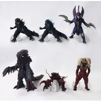 Trading Figure - Godzilla / King Caesar & Gigan & Hedorah & Ebirah