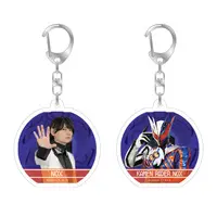 Key Chain - Kamen Rider Zeztz / Nox & Kamen Rider Nox