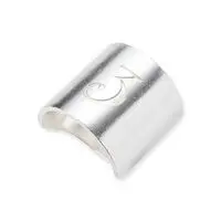 CODE Agent Number Ring - Premium Bandai Limited - Kamen Rider Zeztz / Code Number: Three Size-16