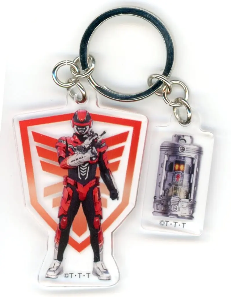 USED) Key Chain - Super Space Sheriff Gavan Infinity (A 2連