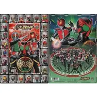 Plastic Sheet - Stationery - OOO, Den-O, All Riders: Let's Go Kamen Riders