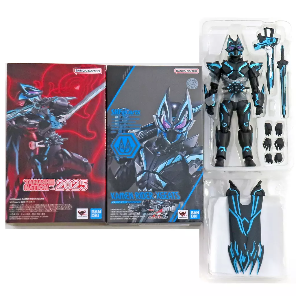S.H. Figuarts - Kamen Rider Geats: 4 Aces and the Black Fox / Kamen Rider XGeats