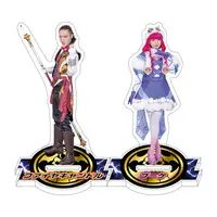 Acrylic stand - No.1 Sentai Gozyuger / Bouquet & Fire Candle