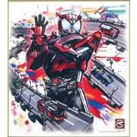 Illustration Board - Kamen Rider W / Kamen Rider Drive (Character)