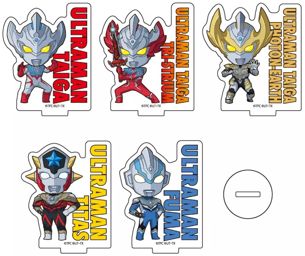 Acrylic stand - Ultraman Taiga / Ultraman Fuma & Ultraman Titas