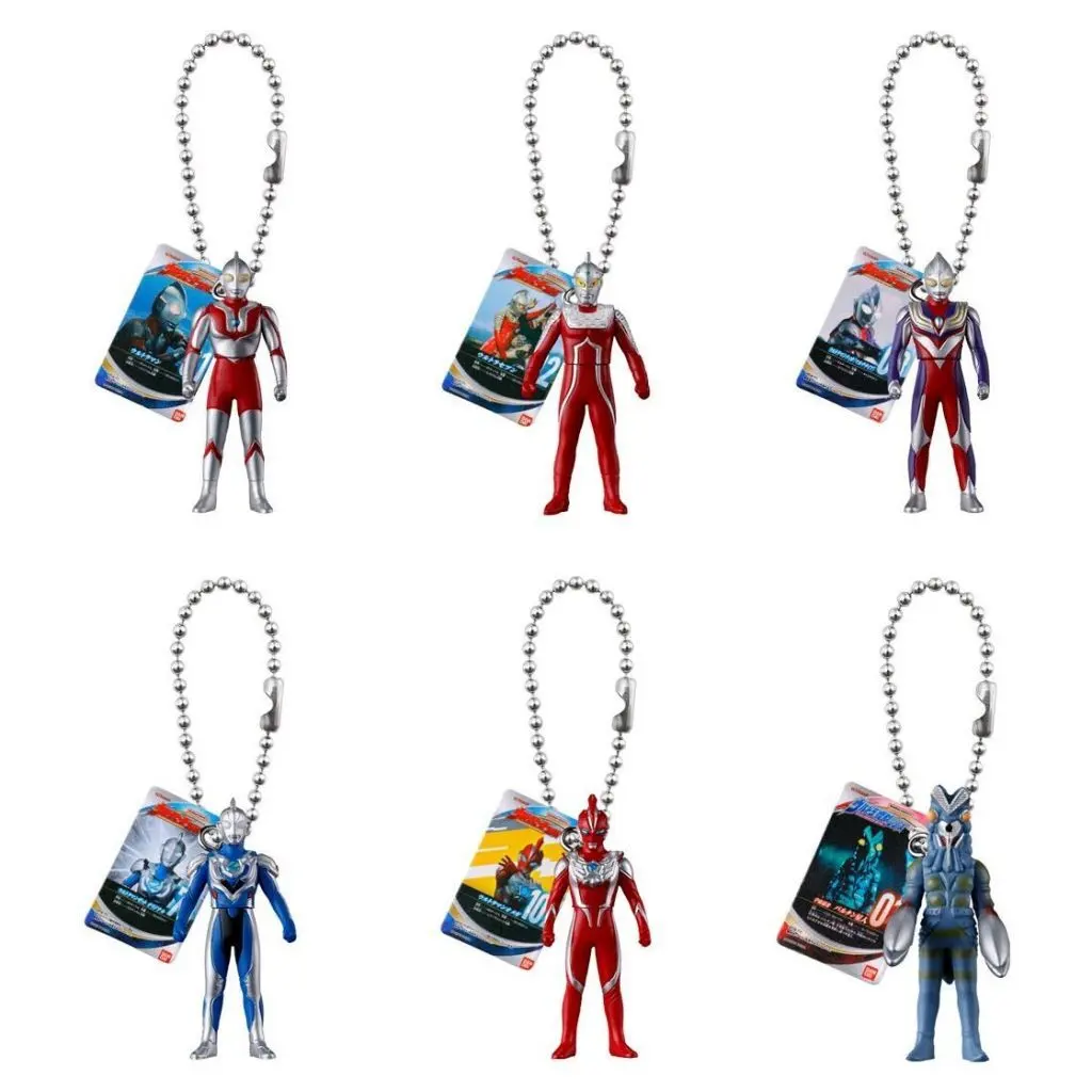 Key Chain - Ultraman Omega / Ultraman Tiga & Alien Baltan