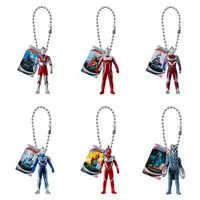 Key Chain - Ultraman Omega / Ultraman Tiga & Alien Baltan