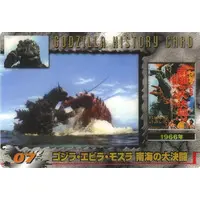 Trading Card - Godzilla / Ebirah & Mothra