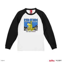 Clothes - T-shirts (AIR TWOKYO アメコミイラストロングスリーブＴシャツ レッドキング) Size-M