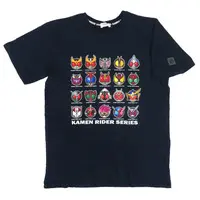 Clothes - T-shirts (集合 平成仮面ライダー20周年記念 プレミアムTシャツ ネイビー Lサイズ 「仮面ライダーシリーズ×しまむら」) Size-L