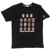 Clothes - T-shirts (昭和ライダー集合 プレミアムTシャツ ブラック Lサイズ 「仮面ライダーシリーズ×しまむら」) Size-L