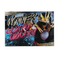 Premium Bandai Limited - WINNER Acrylic Board - No.1 Sentai Gozyuger / GozyuUnicorn
