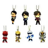 Key Chain - Tokumei Sentai Go-Busters / Stag Buster & Beet Buster & Red Buster