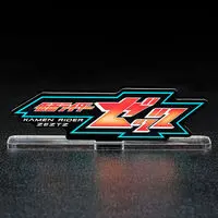 Premium Bandai Limited - Acrylic Logo Display EX - Kamen Rider Zeztz