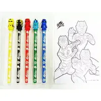 Stationery - Juken Sentai Gekiranger / GekiBlue & GekiYellow & GekiRed & Black Lion Rio