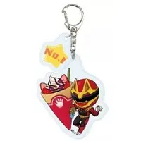 Key Chain - No.1 Sentai Gozyuger / GozyuWolf