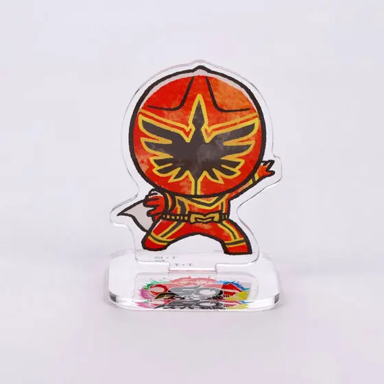 Super Sentai Series All Red Deformed Acrylic Stand - Premium Bandai Limited - Mahou Sentai Magiranger / MagiRed