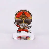 Premium Bandai Limited - Super Sentai Series All Red Deformed Acrylic Stand - Dai Sentai Goggle V / GoggleRed